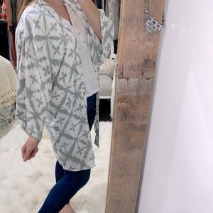 Skemo beach summer kimono size small oversized